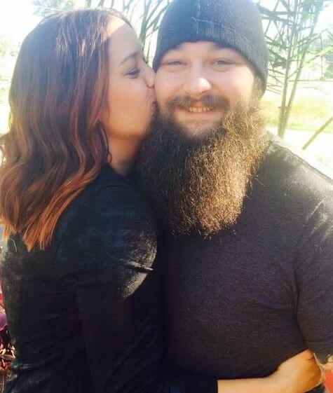 Samantha Rotunda con su exmarido Bray Wyatt.